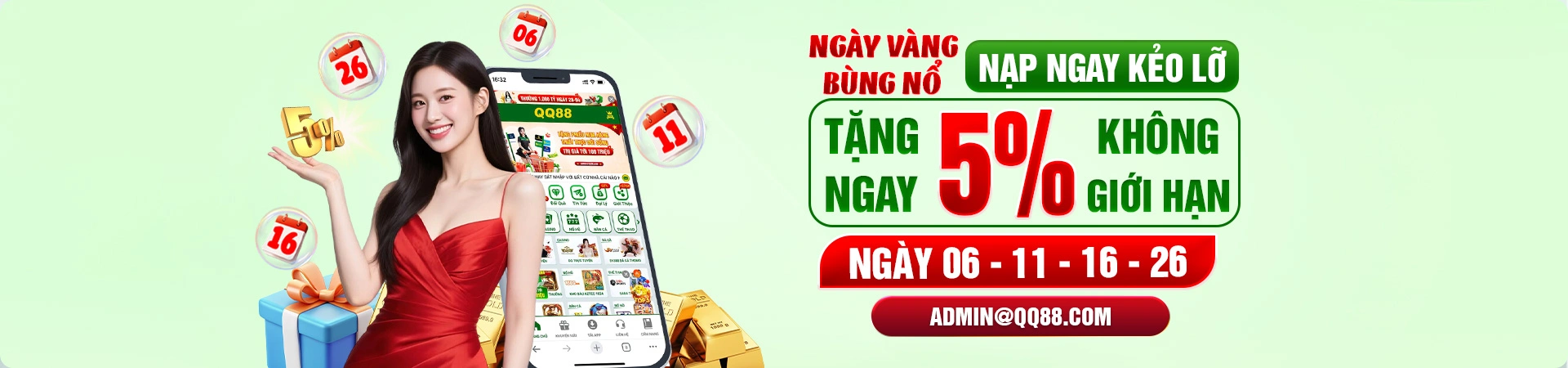 ngày vàng bùng nổ tại qq88